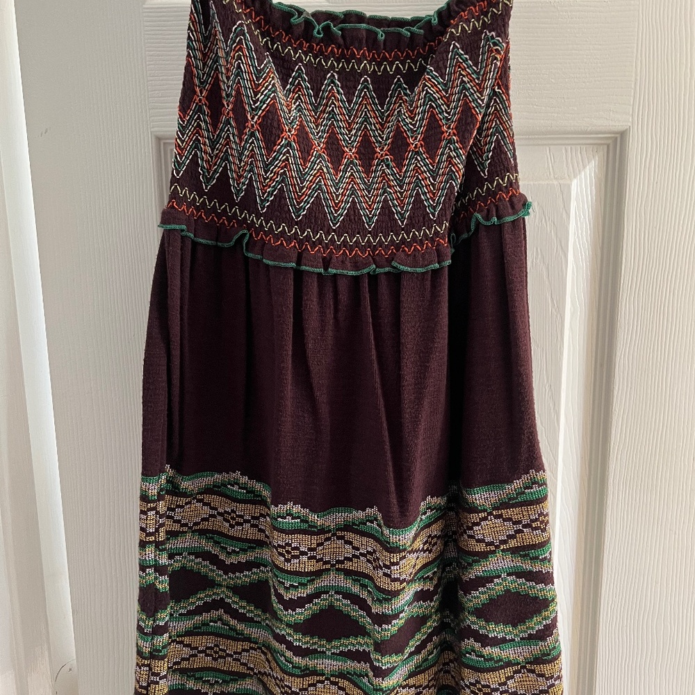 Hazel embroidered tube top S